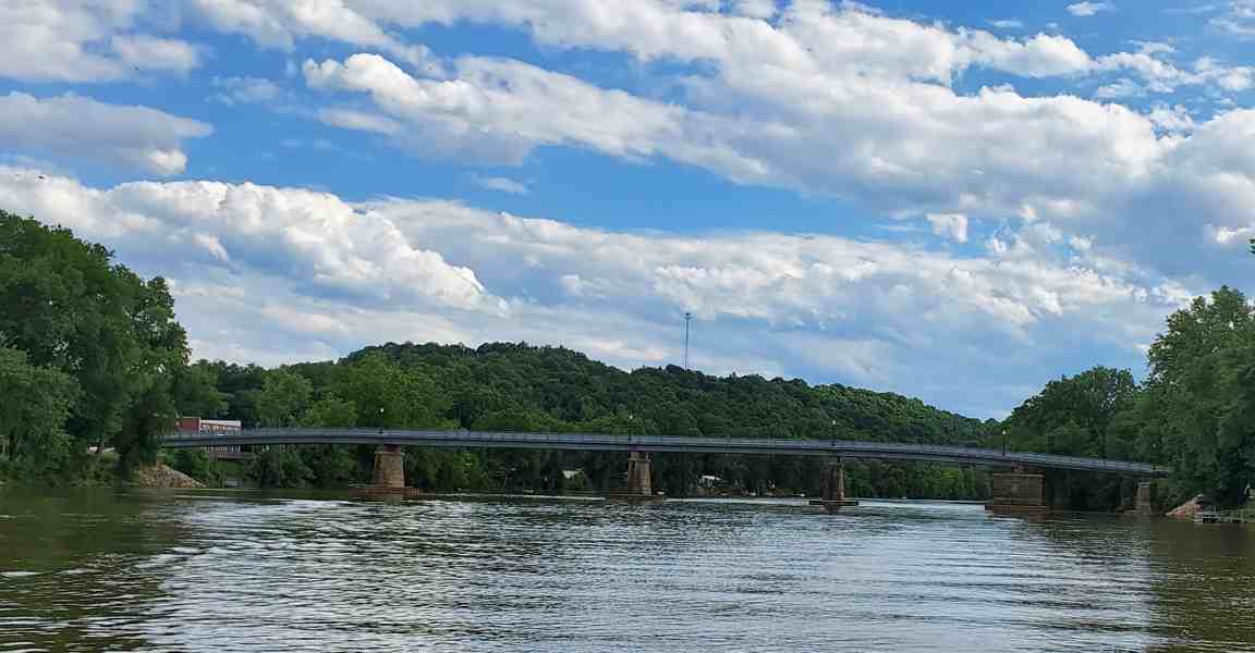 Muskingum River Gaysport Bridge 2023