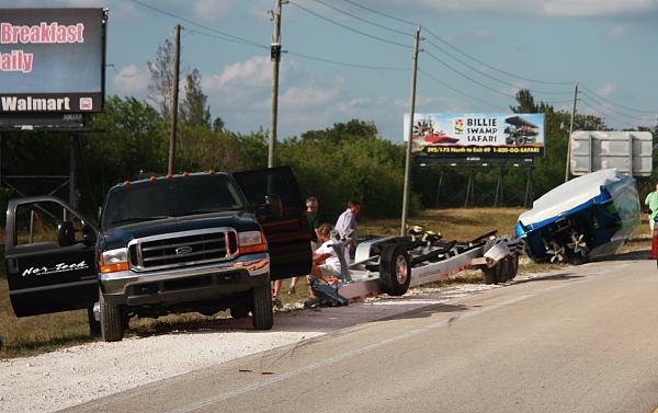 Boat on Road 11