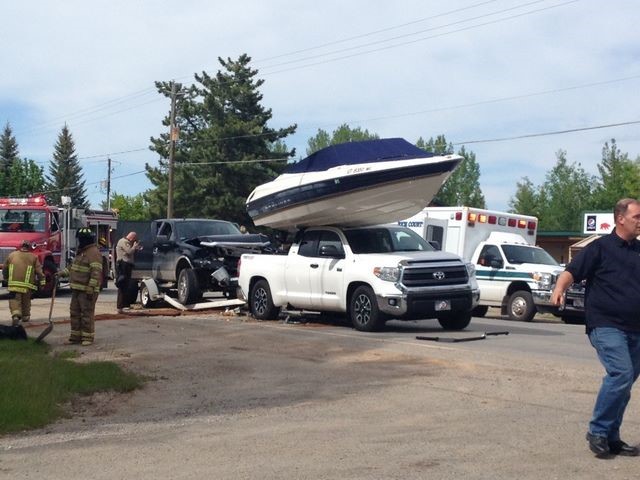 Boat on Truck 12