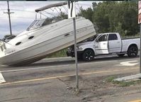 Boat on Truck 13