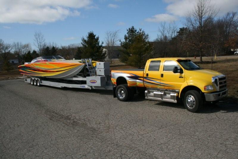 Boat Truck Combo 34