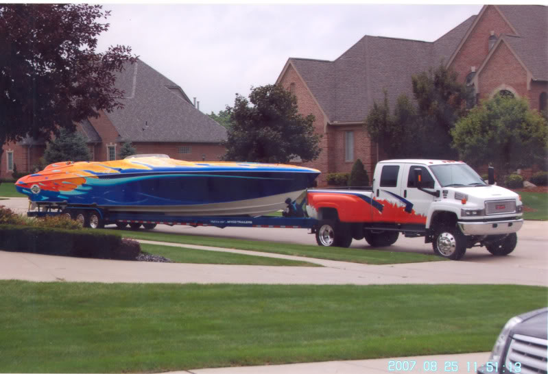 Boat Truck Combo 46