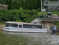 Betsy and Tony Godfrey Pontoon