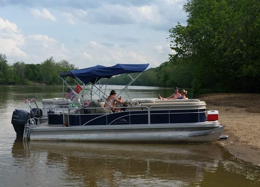 Brian and Tina's Bennington Pontoon