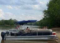 Brian and Tina Bennington Pontoon