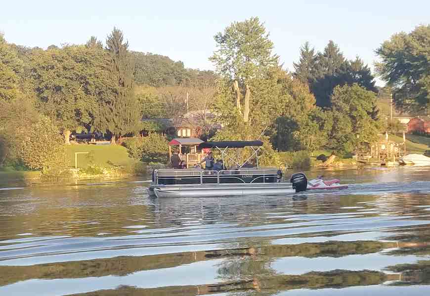 Dennis and Jennifer's Pontoon