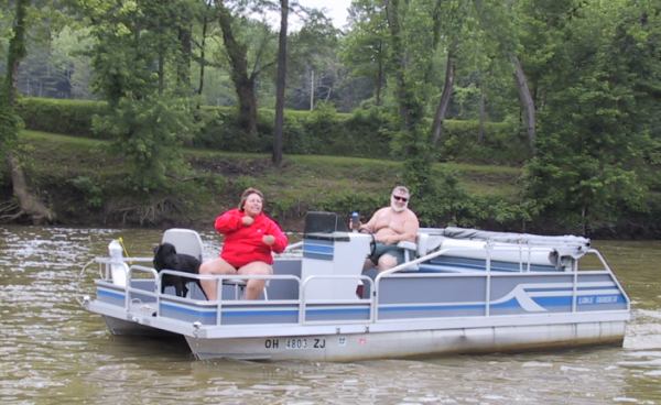 Betsy and Tony Pontoon