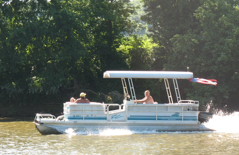 Betsy and Tony Riviera Crusier Pontoon